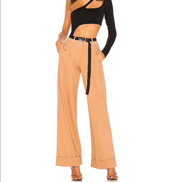 I.AM.GIA Pants - I.AM.GIA Camel Tan Wide Leg Pants Size Small